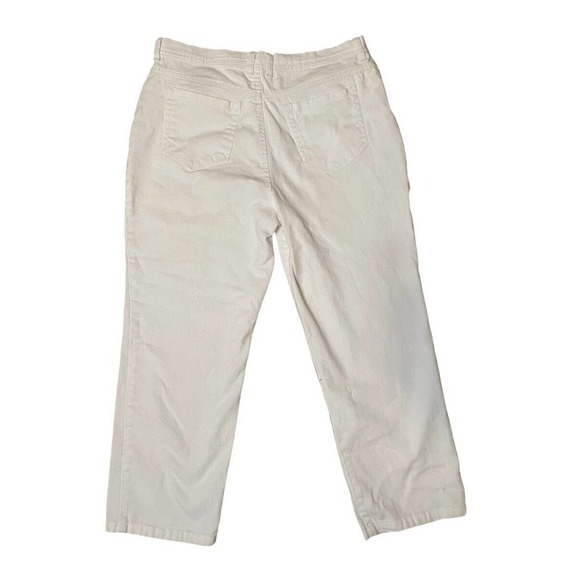 Style & Co Women's Plus Size High Rise Cropped Jeans White Size 16 - Picture 4 of 5